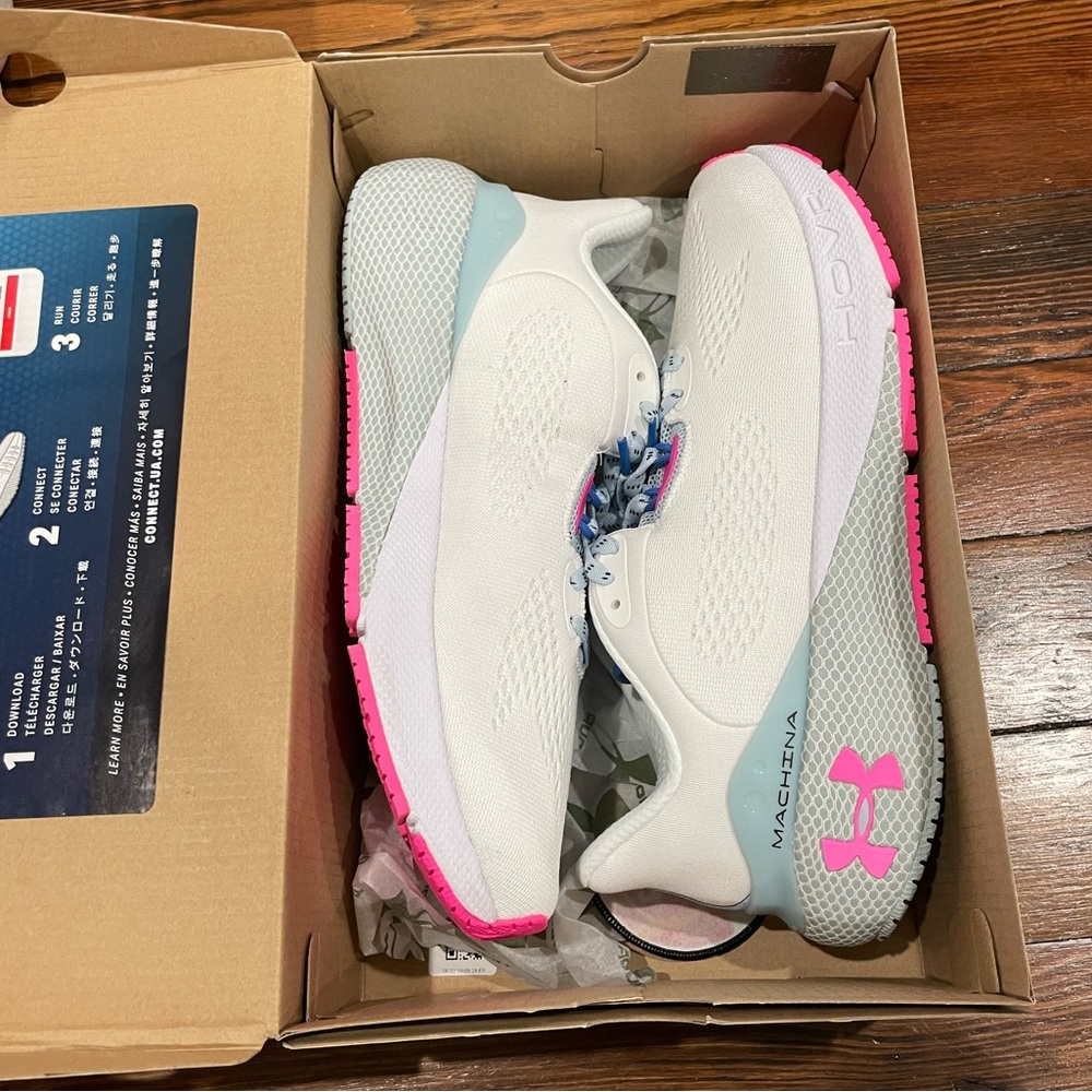 Under Armour W HOVR Machina 3, size 10.5. New in box.